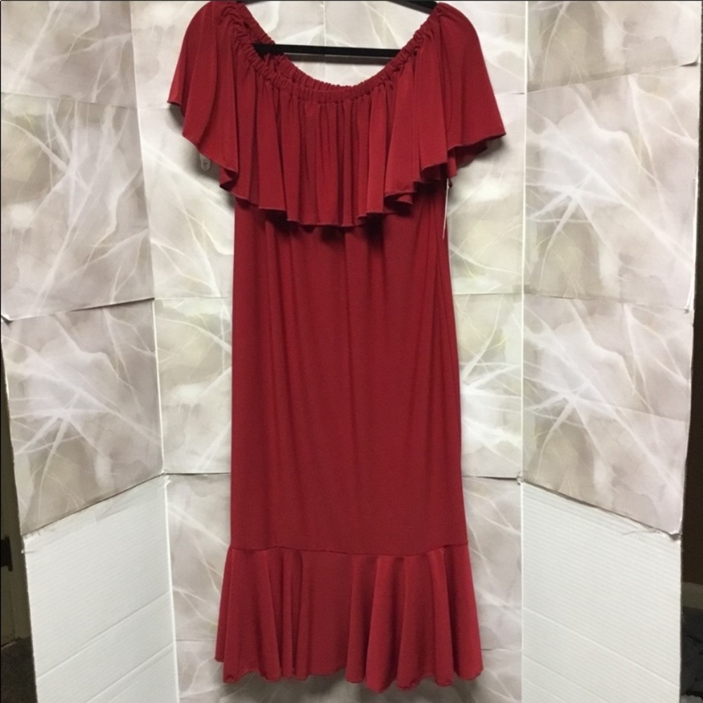 LulaRoe Off the shoulder dress